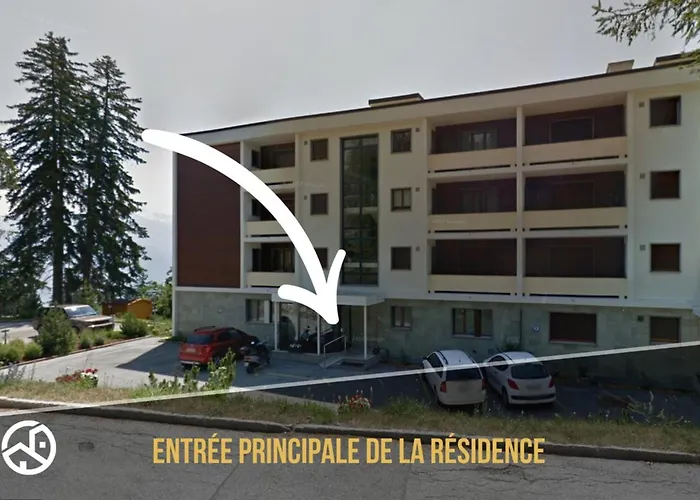 Primeroses I 43m2 I Balcony I Near The Centre 9 Min * Crans-Montana